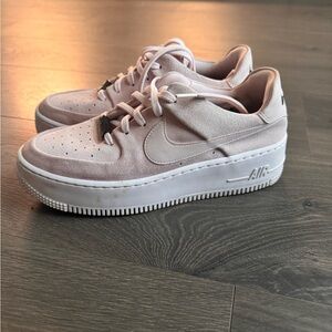 Nike Women's Light Pink Air Sneakers